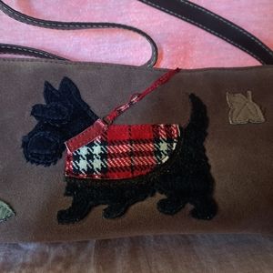 Cute little leather Yorky purse